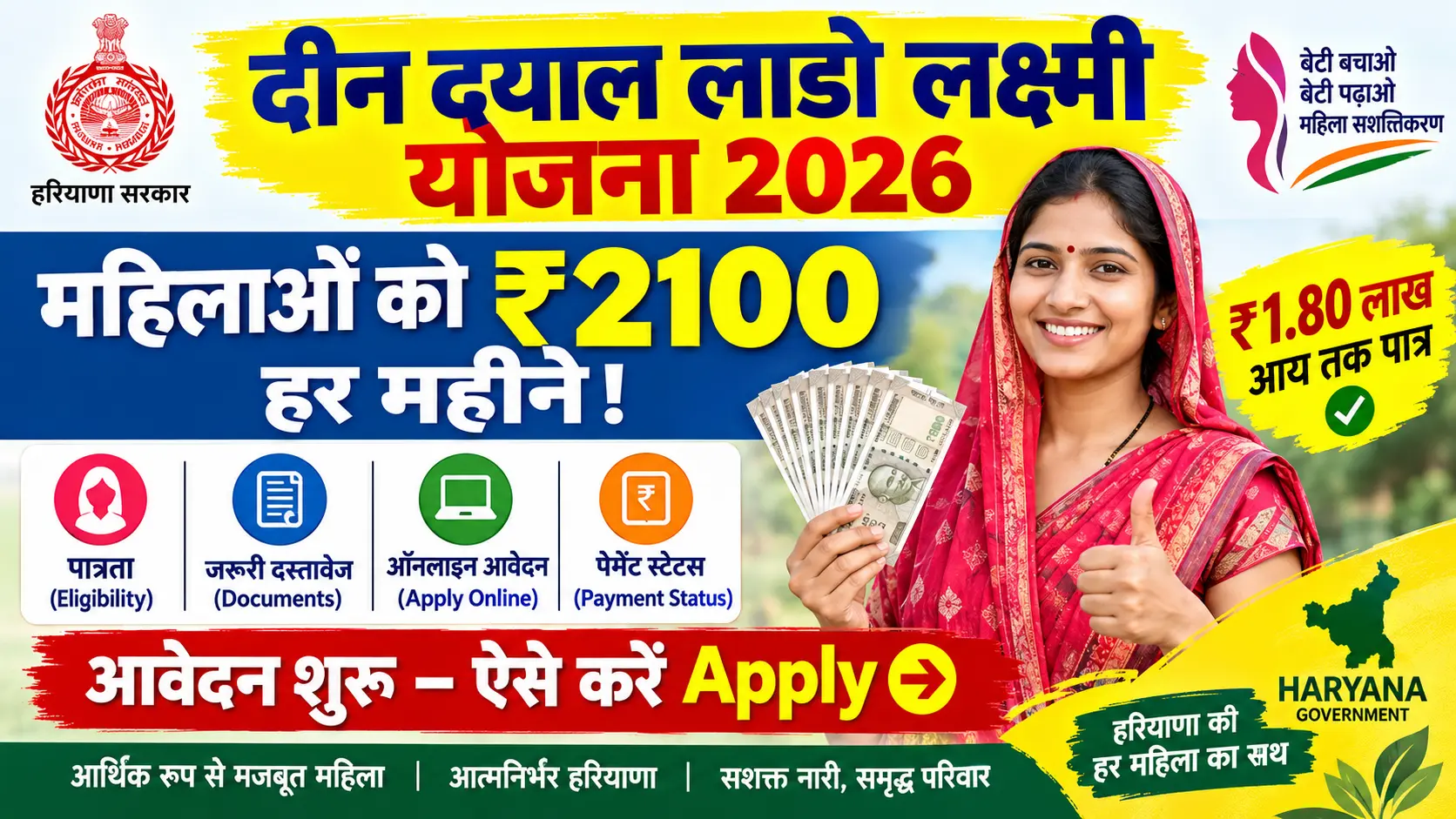 Deen Dayal Lado Lakshmi Yojana